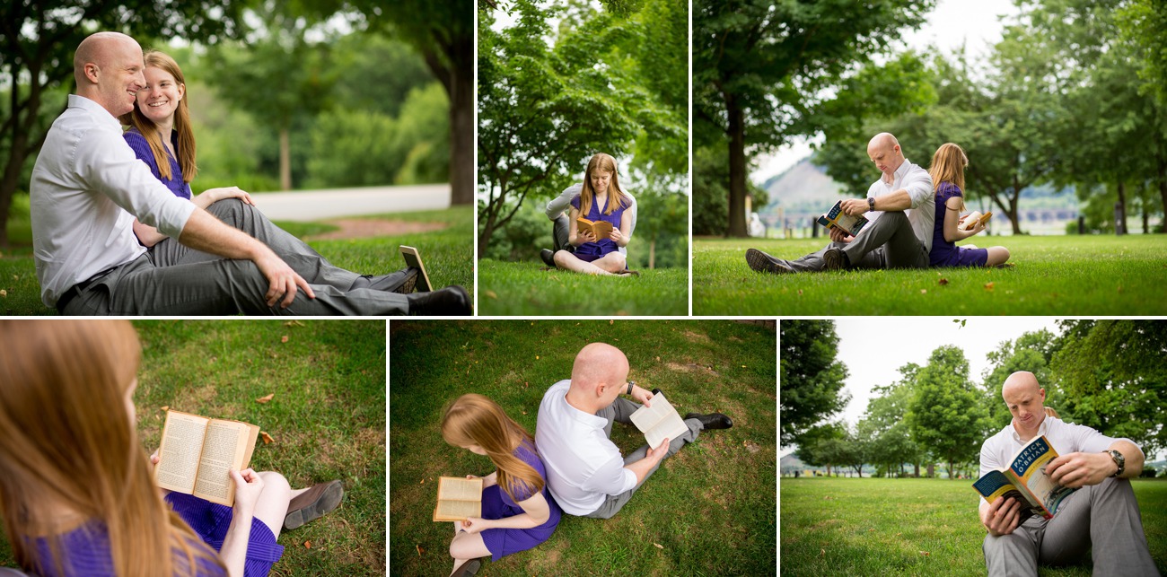 Fort Hunter Harrisburg Engagement Photographer